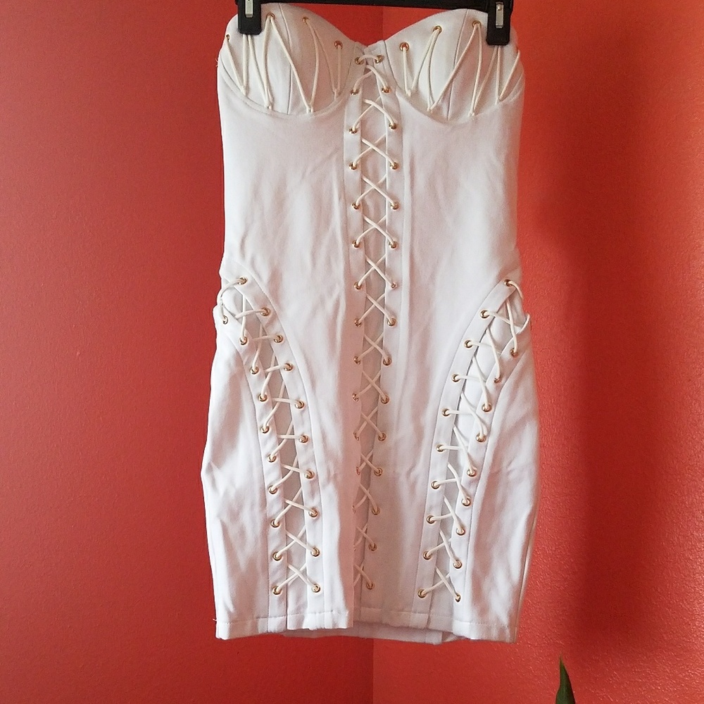 White Mini Dress